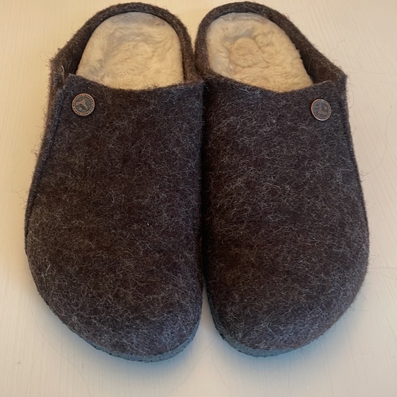 🤎Birkenstock Zermatt EUC Brown wool with Shearling lining🤎 - Picture 2 of 7